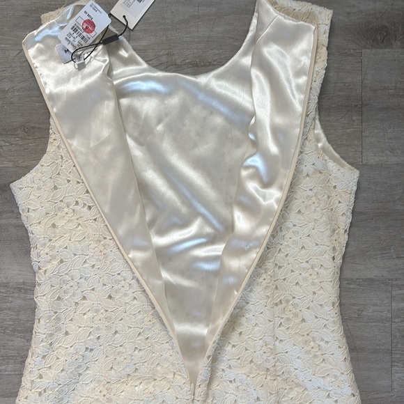 Ivory Milly NWT mini sheath dress lace Sz 8 NWT org $450 - Picture 10 of 11